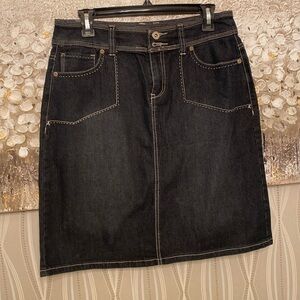 Christopher & Banks Denim Skirt